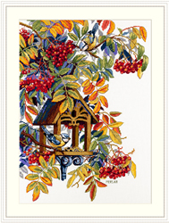 Cross stitch kit Colorful Rowan - Merejka