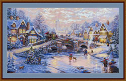 Cross stitch kit Spirit of Christmas - Merejka