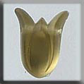 Glass Treasures Large Tulip-Matte Yellow Opal - Mill Hill