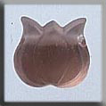 Glass Treasures Medium Tulip-Matte Rosaline - Mill Hill