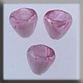 Glass Treasures Small Bell Flower-Marbled Rose - Mill Hill