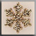 Glass Treasures Medium Snowflake-Gold - Mill Hill