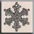 Glass Treasures Large Snowflake-Crystal Bright - Mill Hill