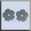 Glass Treasures Petite Flower-Matte Silver - Mill Hill