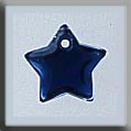 Glass Treasures Small Flat Star-Royal Blue - Mill Hill