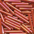 Large Bugle Beads Red Rainbow - Mill Hill