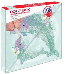 Diamond Dotz Dotz Box - Dophin Dance - Needleart World