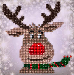 Diamond Dotz Christmas Reindeer Picture - Needleart World