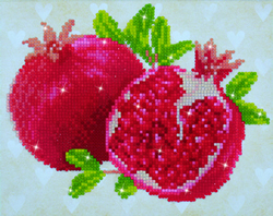 Diamond Dotz Good Fortune Pomegranites - Needleart World