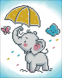 Diamond Dotz Baby Brollie - Needleart World