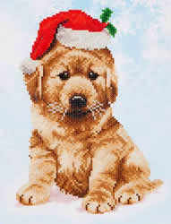 Diamond Dotz Christmas Lab - Needleart World