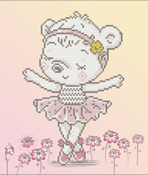 Diamond Dotz Ballet Bear - Needleart World