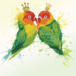 Diamond Dotz Love Birds - Needleart World