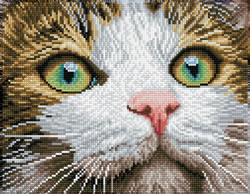 Diamond Dotz Green Eyed Beauty - Needleart World