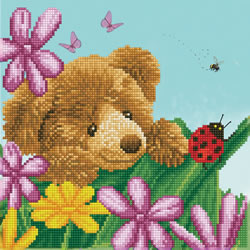 Diamond Dotz Honey Pot Bear Hide & Seek - Needleart World