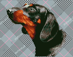 Diamond Dotz Noble Dachsie - Needleart World