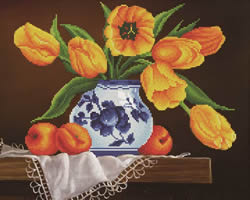 Diamond Dotz Yellow Tulips - Needleart World