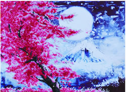 Diamond Dotz Cherry Blossom Mountain - Needleart World