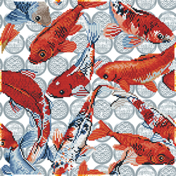 Diamond Dotz Koi Mosaic - Needleart World