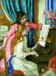 Diamond Dotz Girl's at the Piano (Renoir) - Needleart World