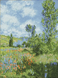 Diamond Dotz View of Vetheuil (après Claude Monet) - Needleart World