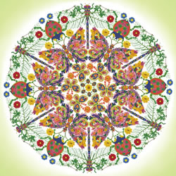 Diamond Dotz Kaleidoscope Garden - Needleart World