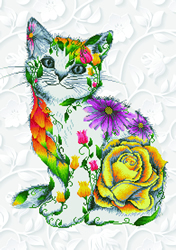 Diamond-Dotz-Flower-Puss-Needleart-World