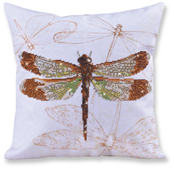 Diamond Dotz Kussen - Dragonfly Earth - Needleart World