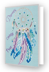 Diamond Dotz Greeting Card Dreams Come True - Needleart World