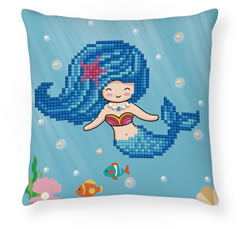 Diamond Dotz Pearl Swimmer Mini Pillow - Needleart World