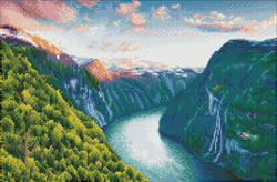 Diamond Dotz Mighty River - Needleart World