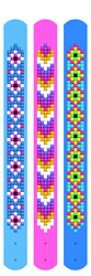 Diamond Dotz Dotzies 3 Bracelets Multi Pack - Daisies - Needleart World