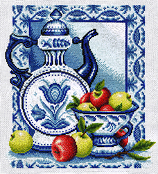 Cross Stitch Kit Ripe Apples - PANNA