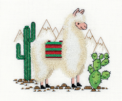 Cross stitch kit Llama - PANNA