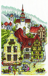 Cross Stitch Kit City - PANNA