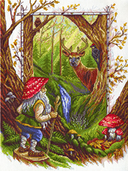 Borduurpakket Goblin in the Woods - PANNA