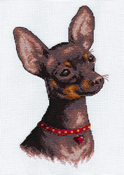 Cross Stitch Kit Chihuahua - PANNA