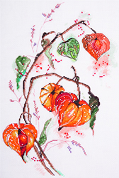 Cross Stitch Kit Physalis - PANNA