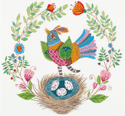 Cross stitch kit Songbird - PANNA