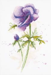 Cross stitch kit Anemone - PANNA