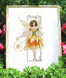 Cross Stitch Chart Narcissus Fae - Passione Ricamo