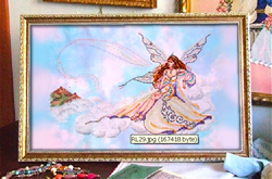 Cross Stitch Chart Over the Rainbow - Passione Ricamo