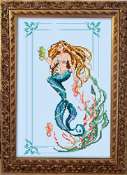 Borduurpatroon Little Mermaid - Passione Ricamo