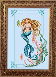 Borduurpatroon Little Mermaid - Passione Ricamo