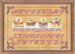 Borduurpatroon 4 Seasons Sampler - Passione Ricamo