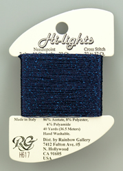 Hi-Lights Midnight Blue - Rainbow Gallery