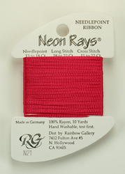 Neon Rays Cherry - Rainbow Gallery