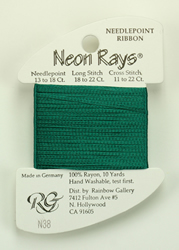 Neon Rays Emerald - Rainbow Gallery