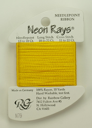 Neon Rays Bright Gold - Rainbow Gallery