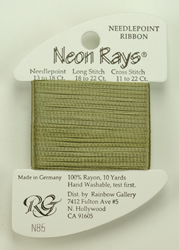 Neon Rays Sage Green - Rainbow Gallery